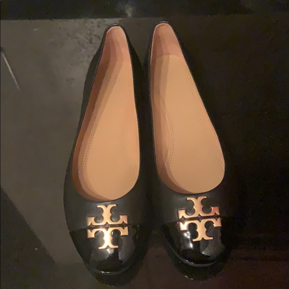 Tory Burch Everly Cap Toe Ballet Flat